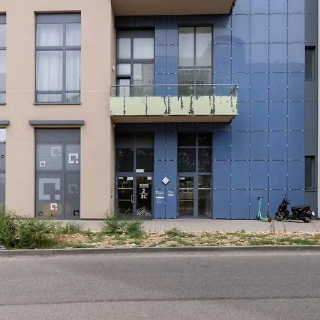 Appartement Citypark Skyline With Balcony & Free Parking *